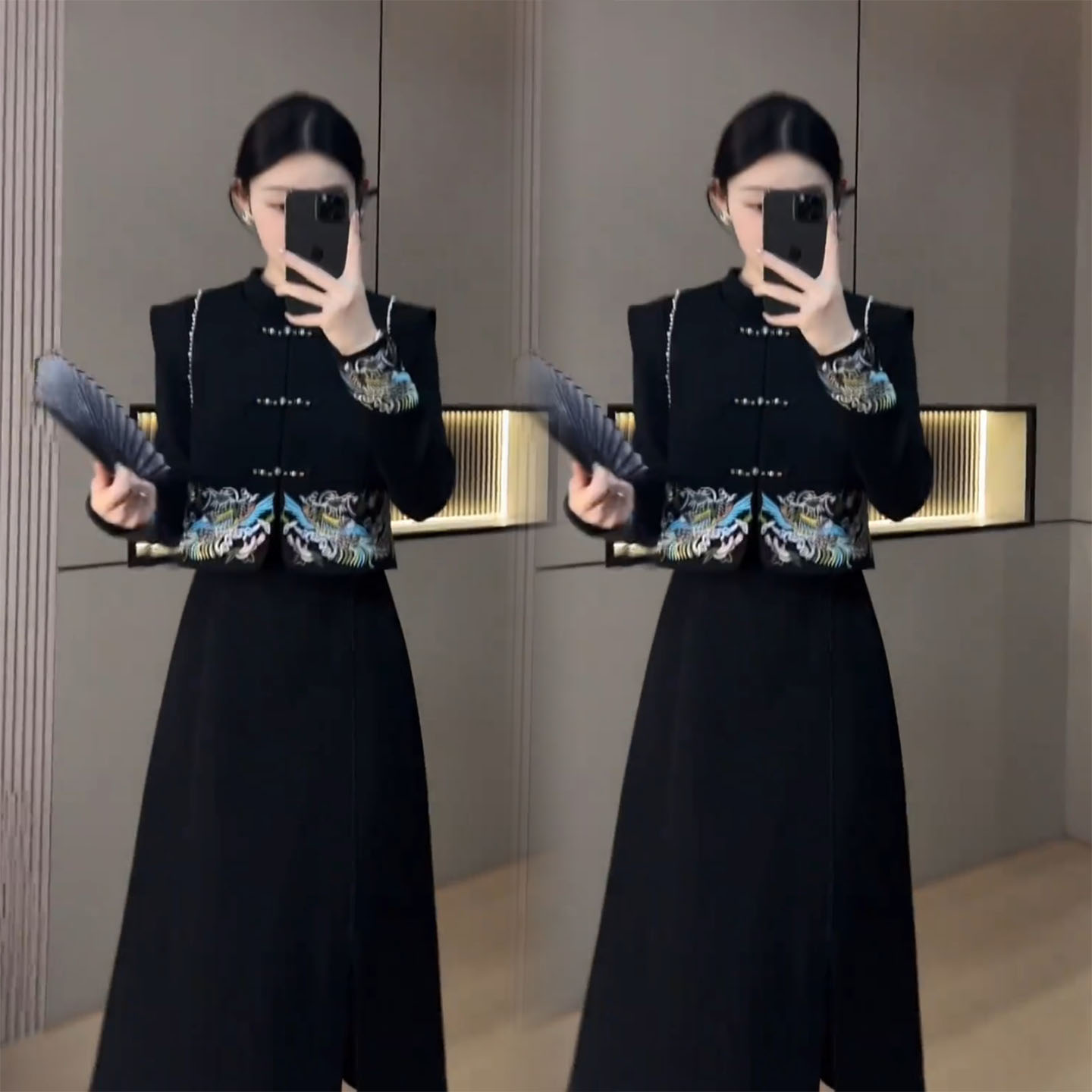 冬季气质高级感时尚百搭两件套潮