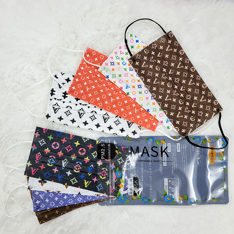 经典时尚印花防尘防雾霾显瘦