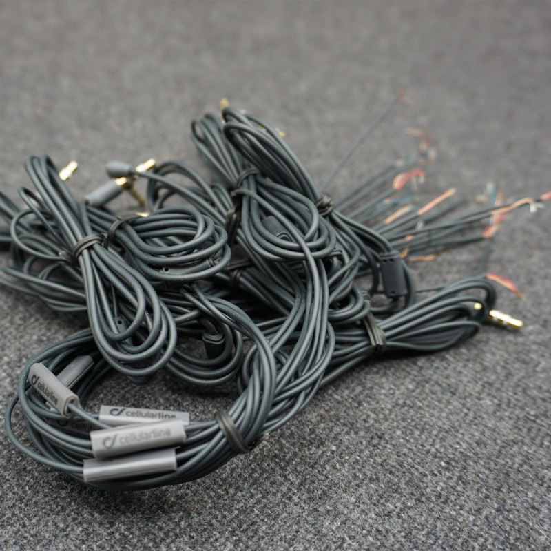 特价处理线材  日本大牌拆机线材 带麦通话 美标 diy好线材配