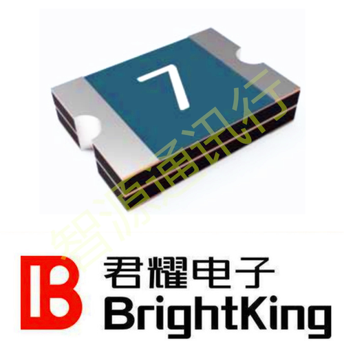 PTC君耀SMD0805B020 TF自恢复保险丝IB贴片0.2A 9V电阻Rmin0.65Ω