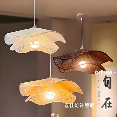 民宿专用餐厅原木吊灯具卧室餐桌