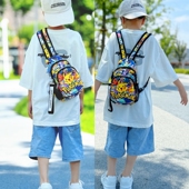 2025新款 小包潮男孩外出背包儿童小包包宝宝童包 男童斜挎包时尚