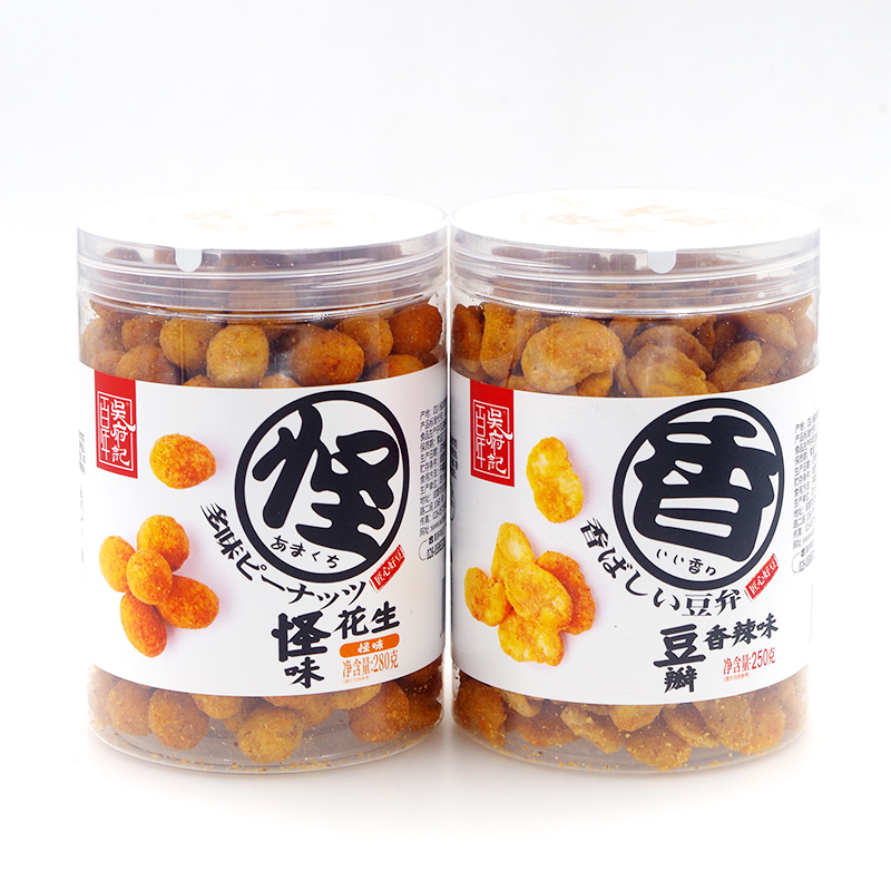 百年吴府记 香辣味豆瓣/怪味花生 罐装