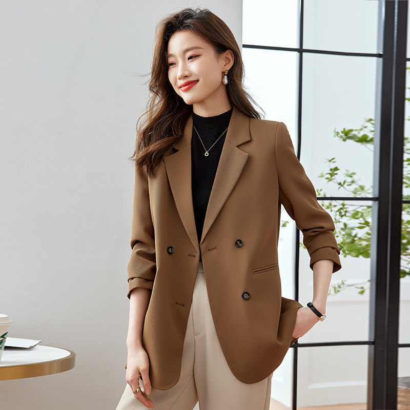韩版时尚女士小西装外套秋季新款2025春秋气质修身西服上衣女秋装