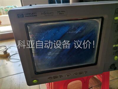 出售:HP 54810A 示波器，成色拍上电正常(议价)