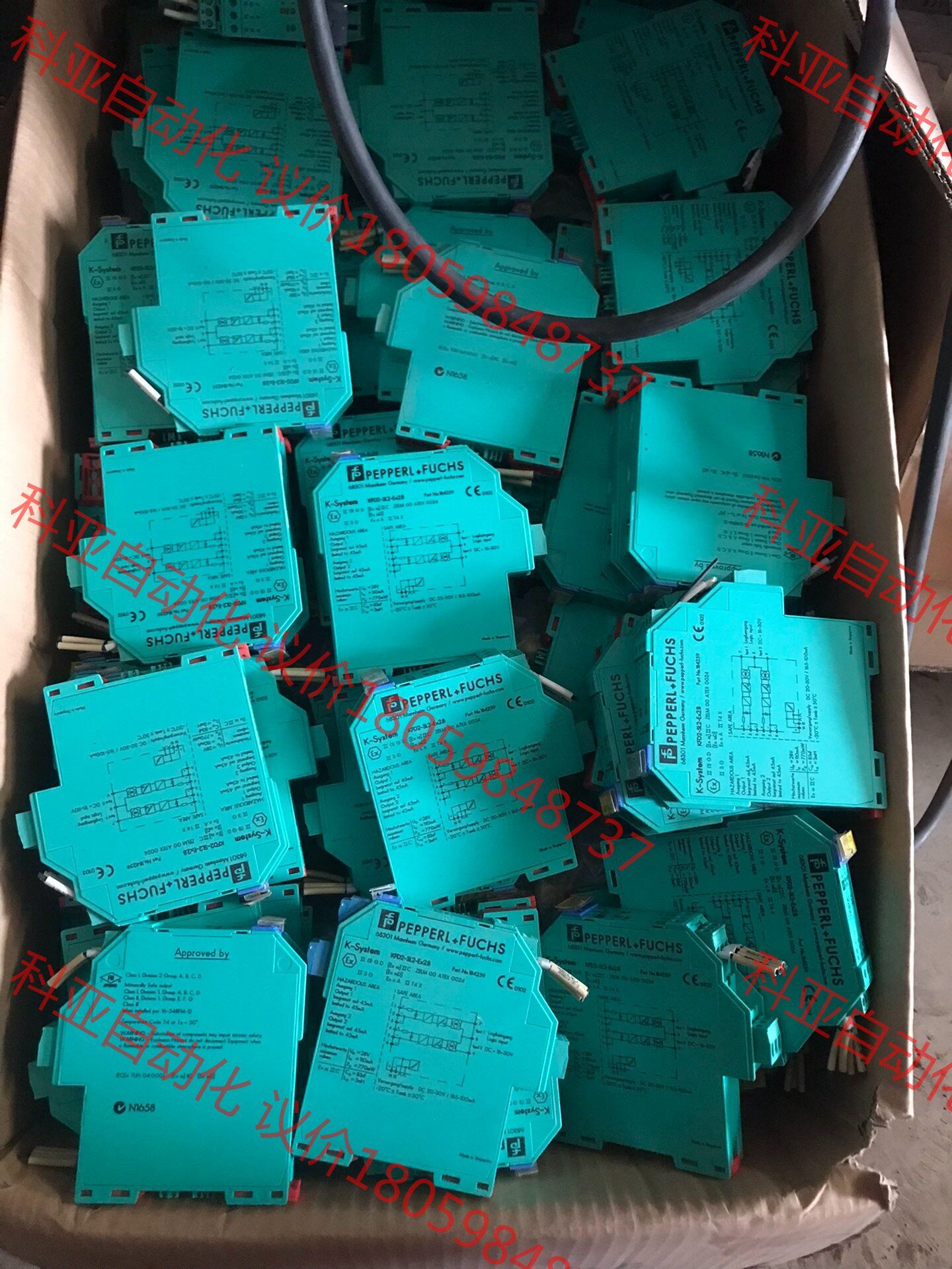 倍加福安全栅KFD2-SL2-Ex2.B。一起300多个。拆