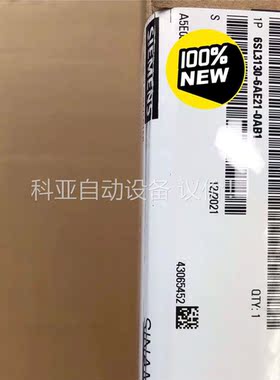 SIEMENS/6SL3130-6AE21-0AB1(议价)