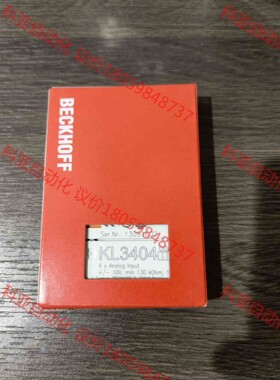 BECKHOFF KL3404 倍福全新带包装 实拍照片 议