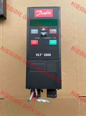 丹佛斯进口拆机VLT2800变频器VLT2803PD2B，全