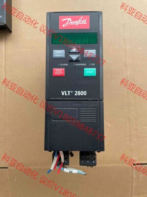 丹佛斯进口拆机VLT2800变频器VLT2803PD2B，全
