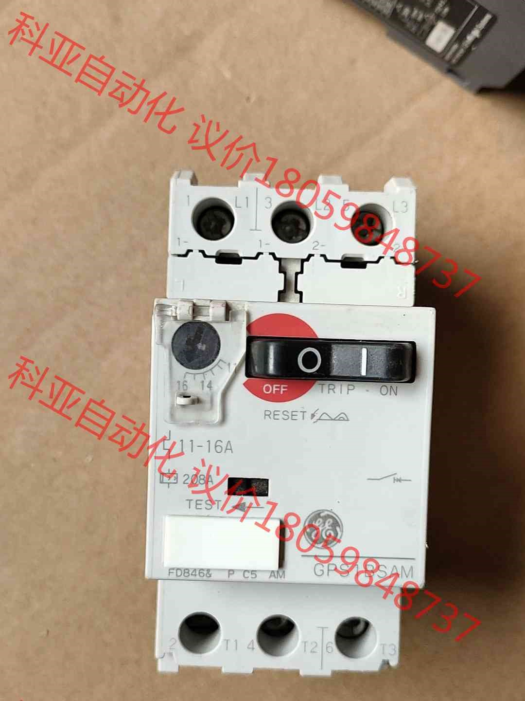 美国通用GE 马达保护断路器 GPS1BSAM 11-16A