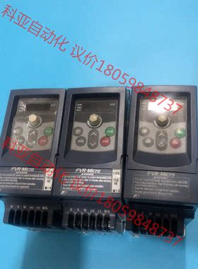 日本Fuji富士FVRO.4S1S-7C，220V 变频器，
