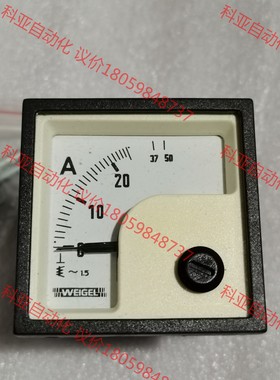 德国仪表，电流表，WEIGEL，全新。
