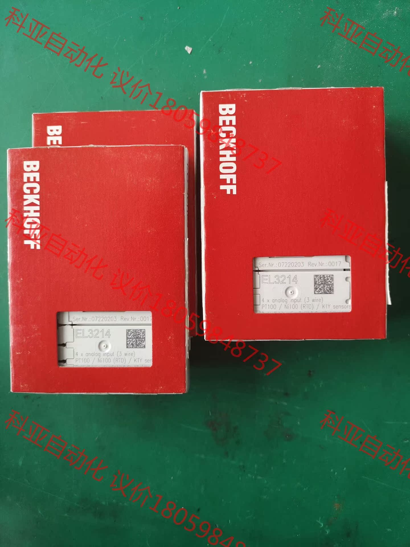 倍福EL3214全新原装