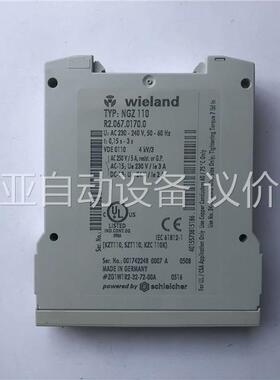 德国威琅电气WIELAND 时间继电器 NGZ110 0.1(议价)
