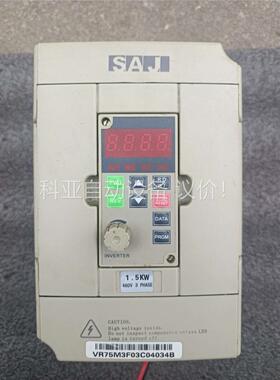 SAJ三晶变频器，MC4600S-1R5G-4 1.5千(议价)