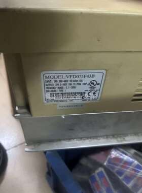 台达变频器VFD075F43B，7.5kw拍，功能包好（议价）