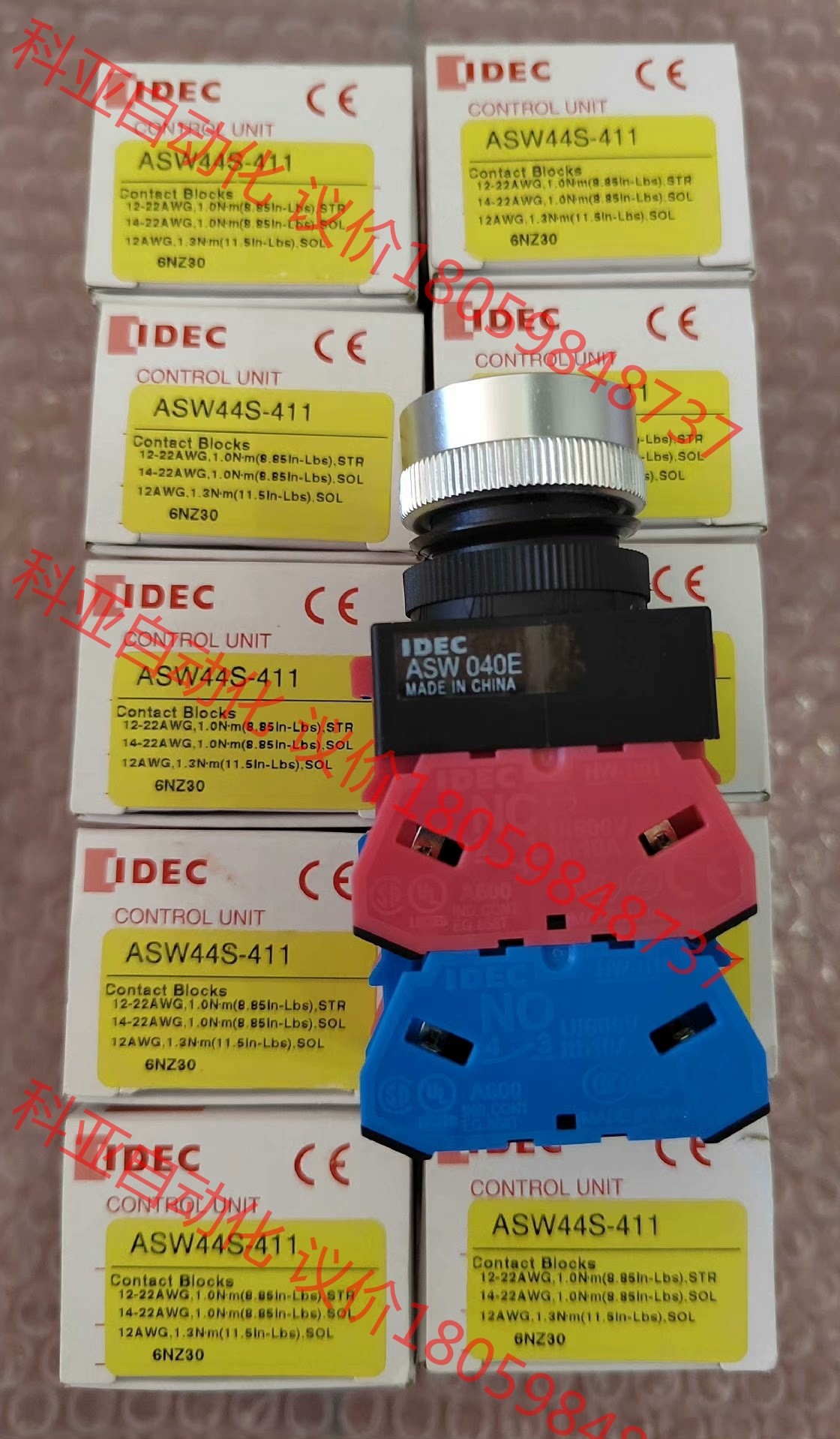 和泉四档位每档均通一路选择开关 ASW44S-411 ASW