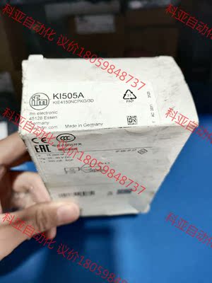 易福门接近开关原装进口KI505A传感器