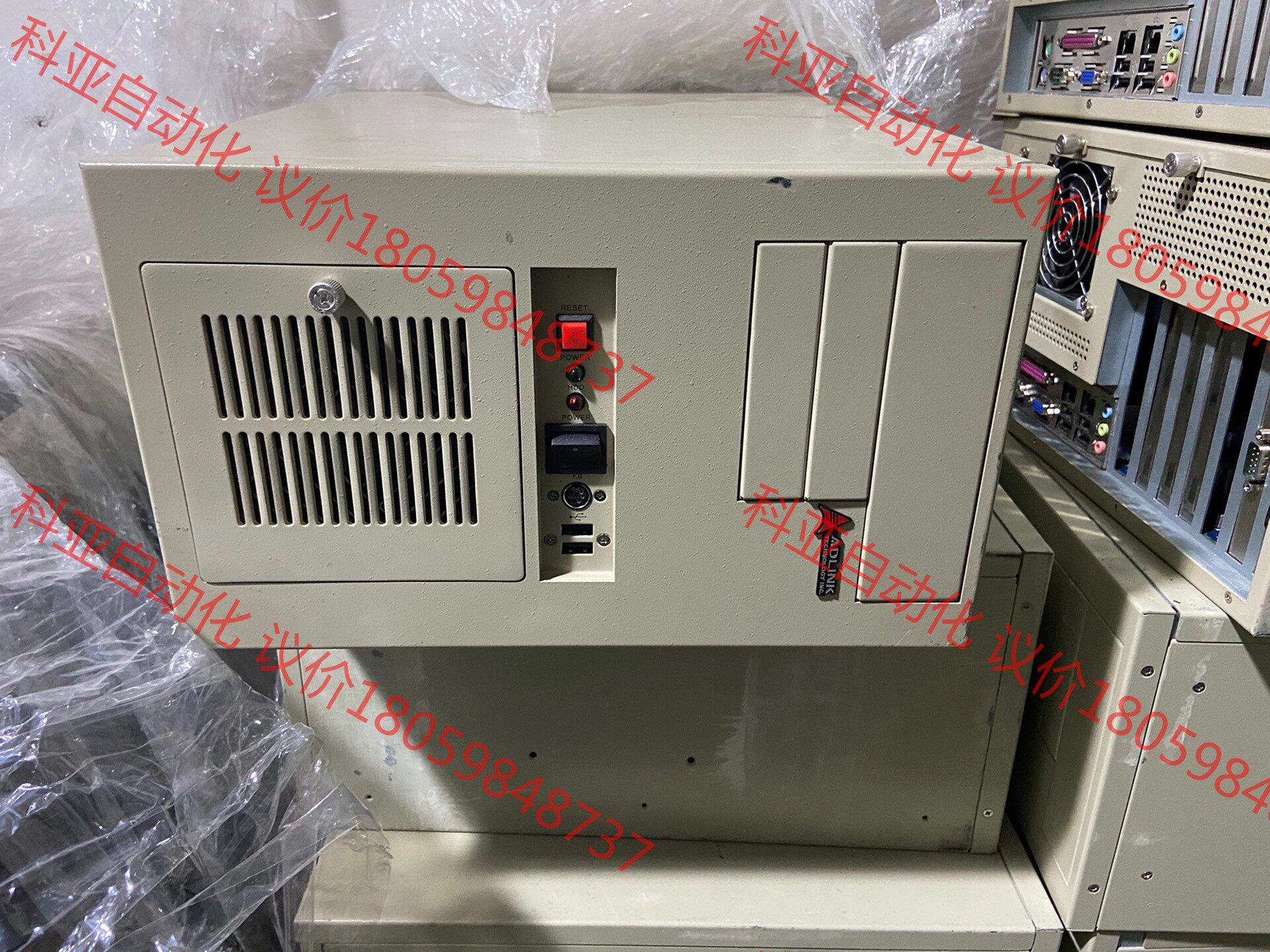 凌华壁挂式计算机 工控机 E5400CPU 2G内存 500