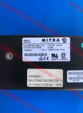 MITRA原装进口PE1937/03B∪电源系统模块，参数参