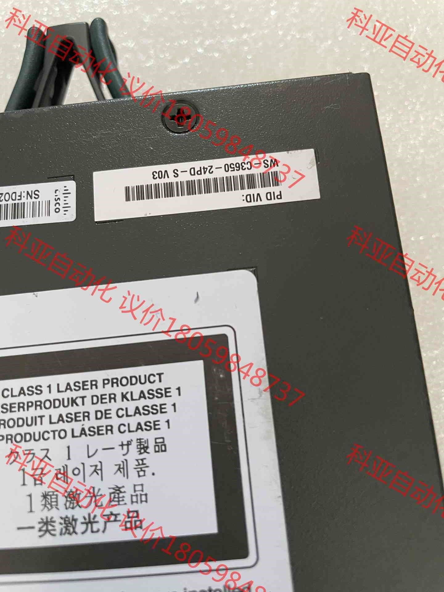 cisco思科WS-C3650-24PD-S原装二手，知名大