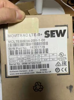 SEW原装MCLTEB0004-2B1-1-00变频器欢迎咨(议价)