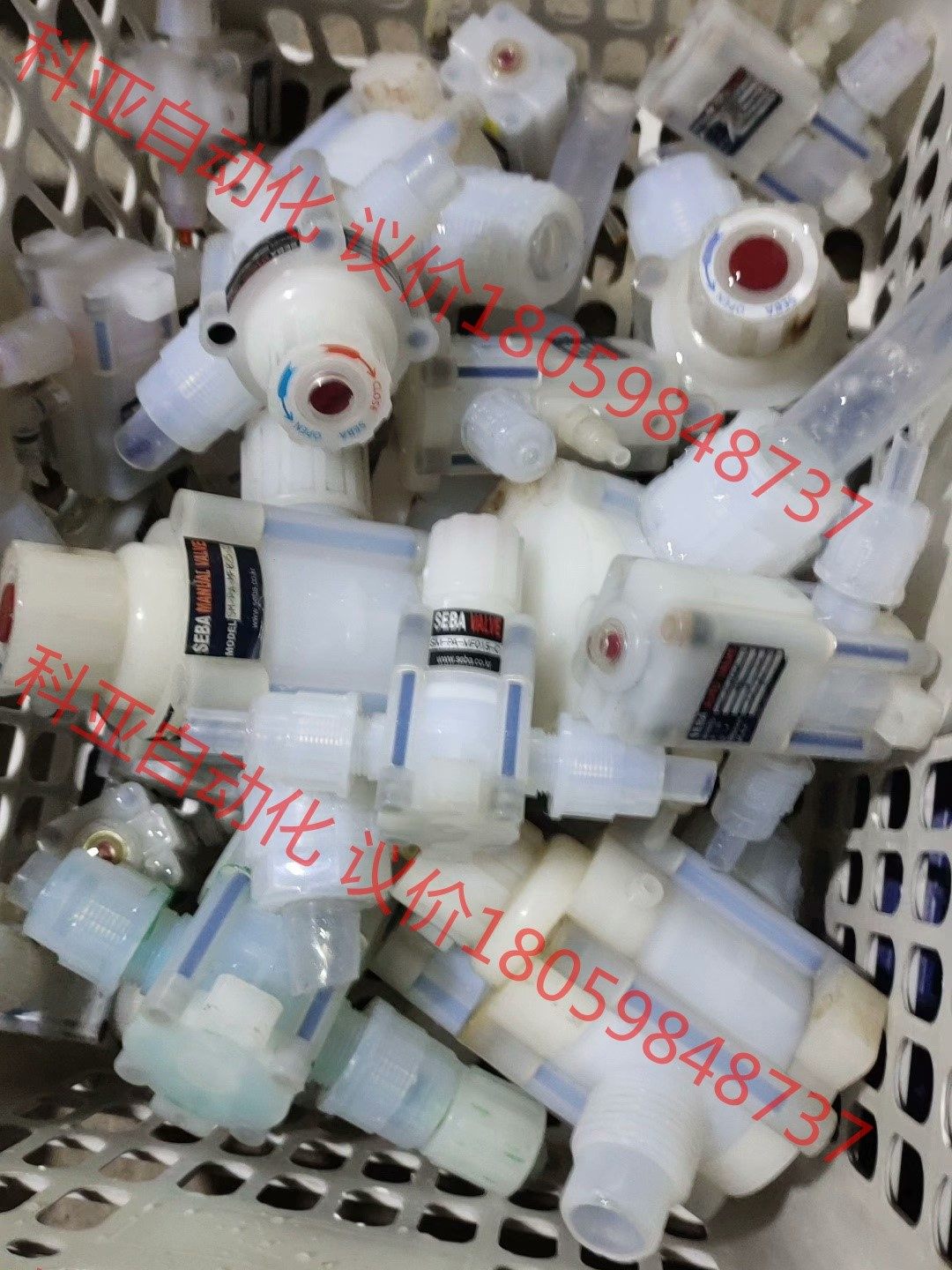 PFA气动阀 手动阀 韩国SEBA赛班隔膜阀