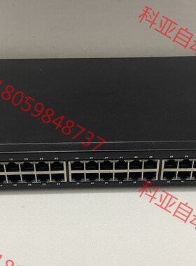 powerconnect3548戴尔以太网交换机，48口百兆