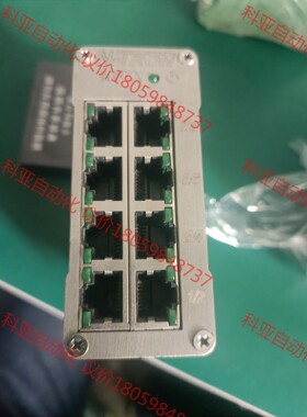 美国进口 N-TRON 108TX 8口 工业交换机 实图