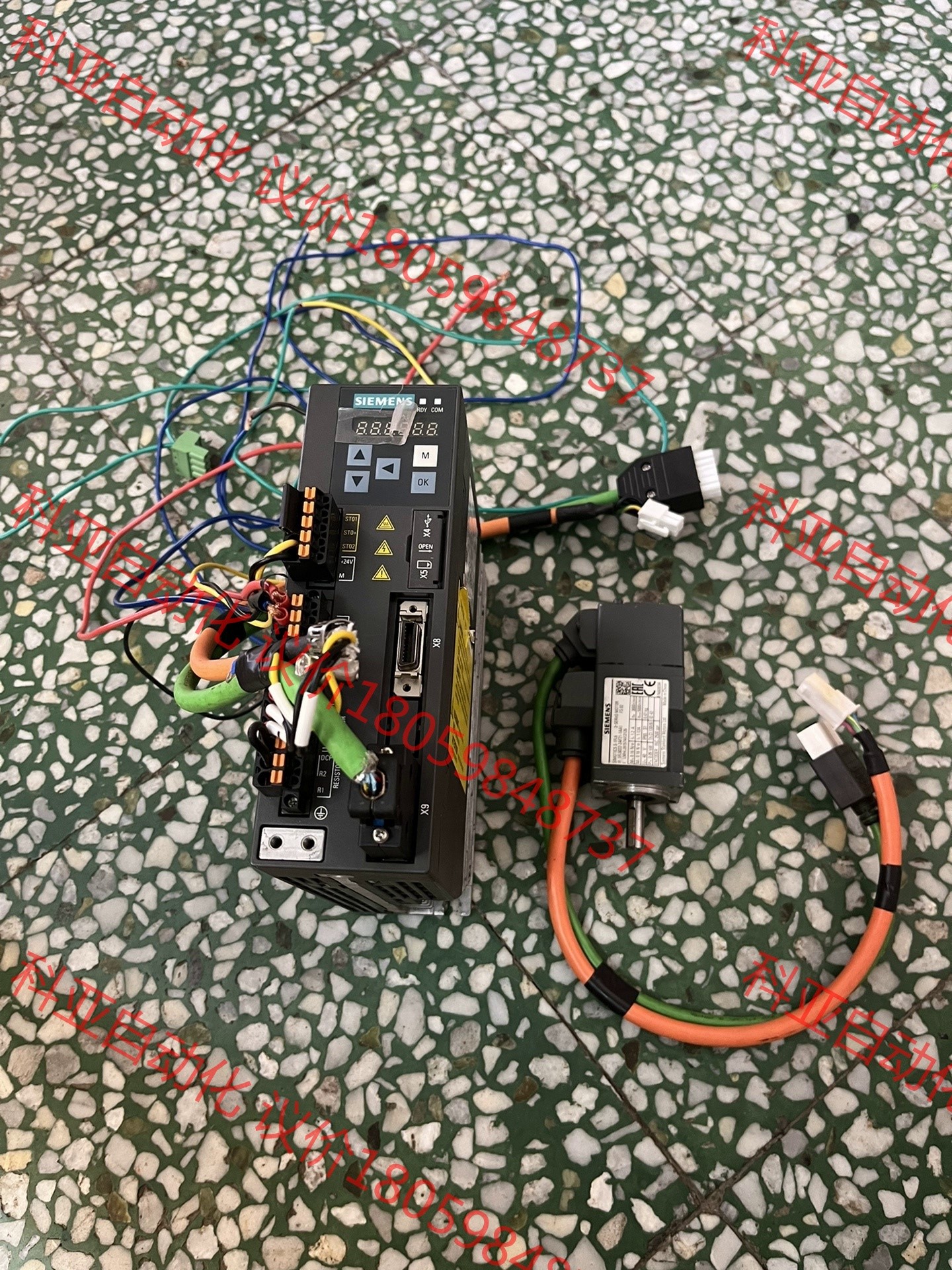 西门子6SL3210-5FB10-1UF0,电机1FL602