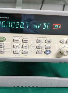 特价出安捷伦数据采集仪agilent34970a，带一张采集(议价)