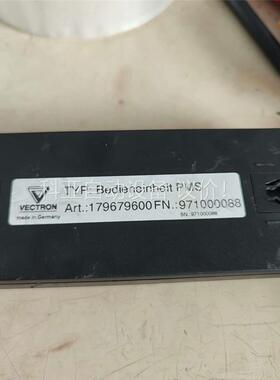 VECTRON邦飞利面板，红实拍，TYP: Bedien(议价)