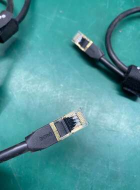 山泽七类万兆-黑-10Gbps网线，0.5米，11根，标(议价)