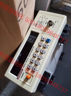 日本爱德万R8240 静电计毫伏表电压表110v 工作正常。