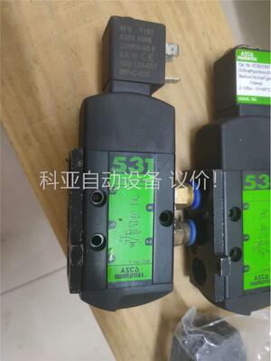 asco531电磁阀两个，安装未使用过，一个电磁线圈，a(议价)