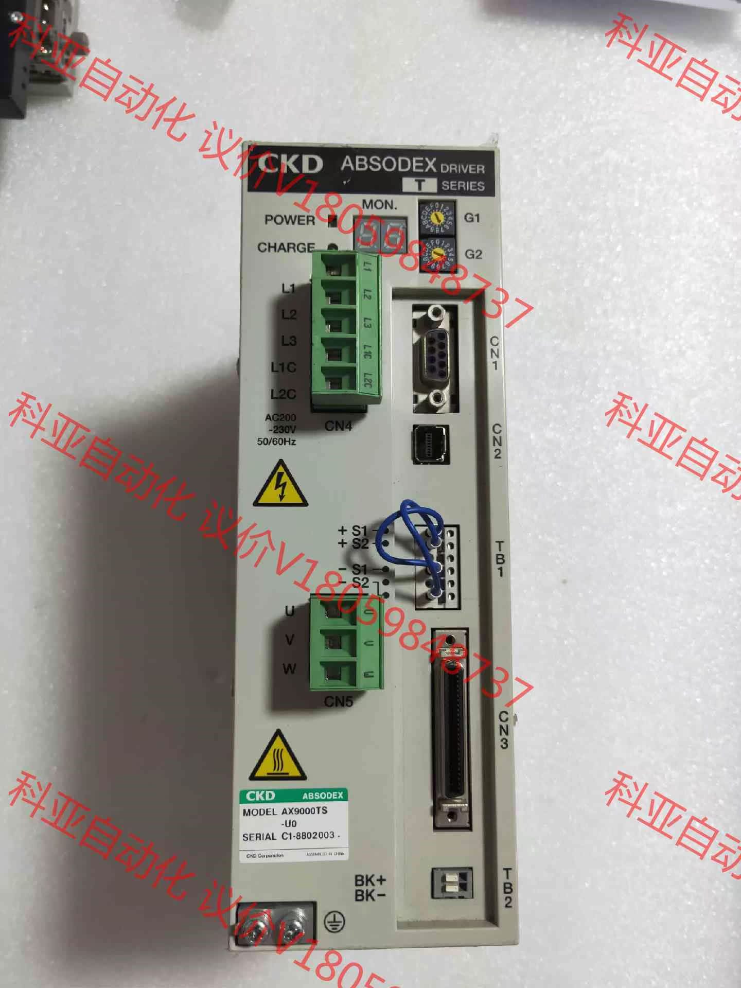 CKD驱动器AX900TS-U0原装正品，仓库备件，全新未使