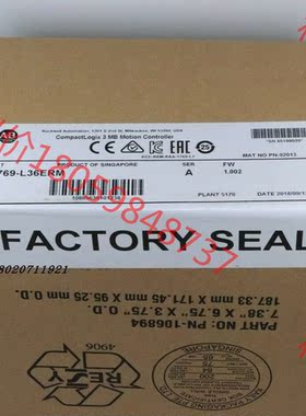 1769-L36ERM 罗克韦尔 模块 PLC 全新原装