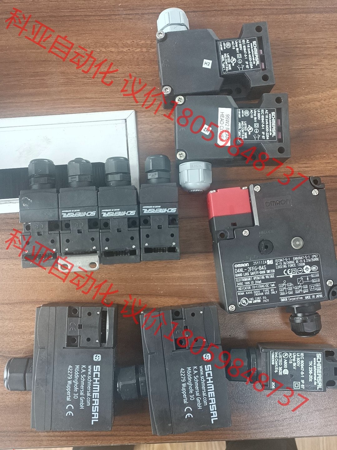 拆机欧姆龙门锁D4NL-2FFG-B4S,1个   200