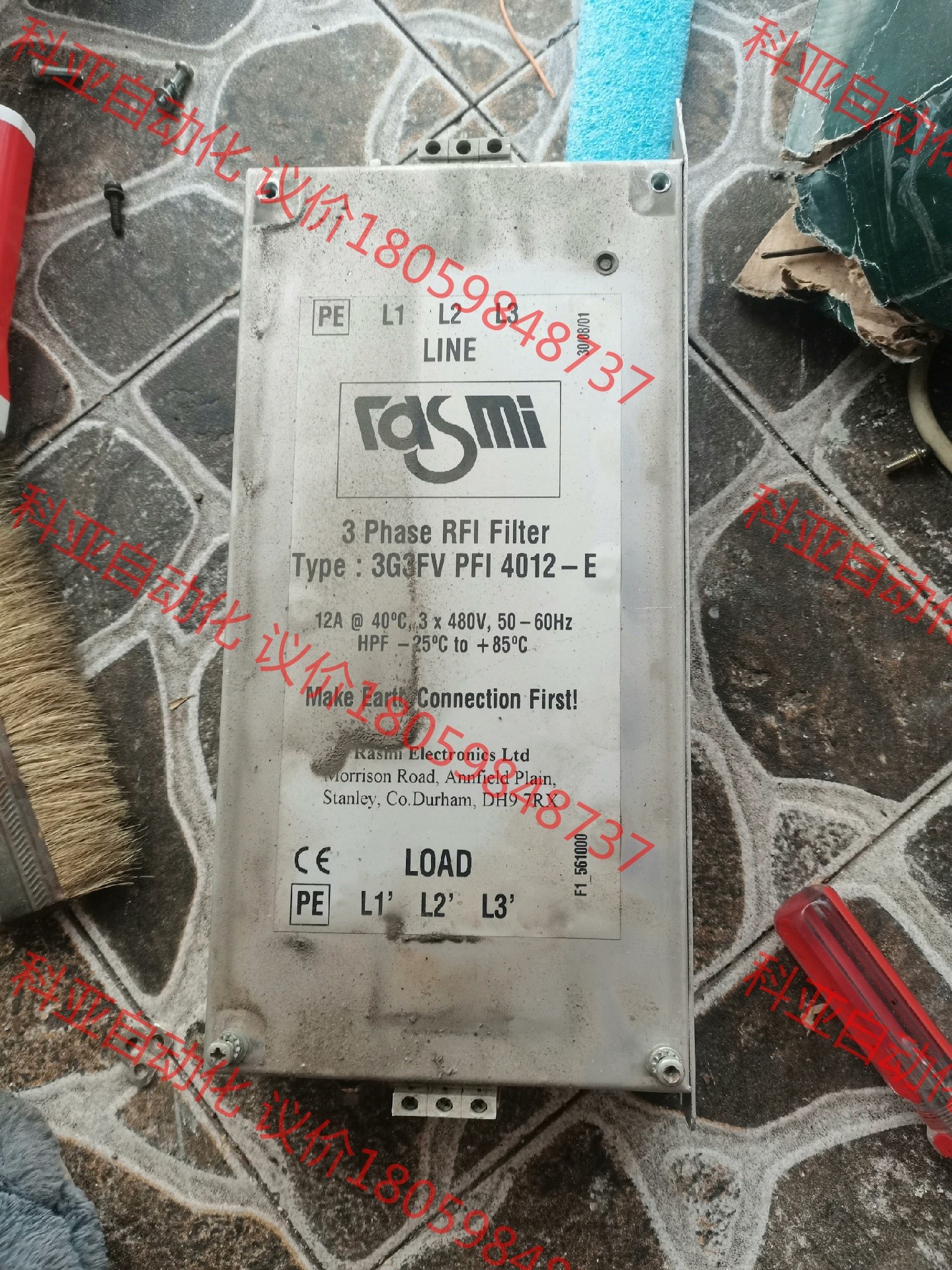 3.7kw变频器滤波器3G3FV PFI 4012-E，功能