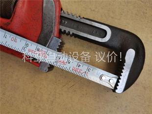 美国里奇原装12寸管钳子品相，功能完好，牙口微小用痕不影(议价)