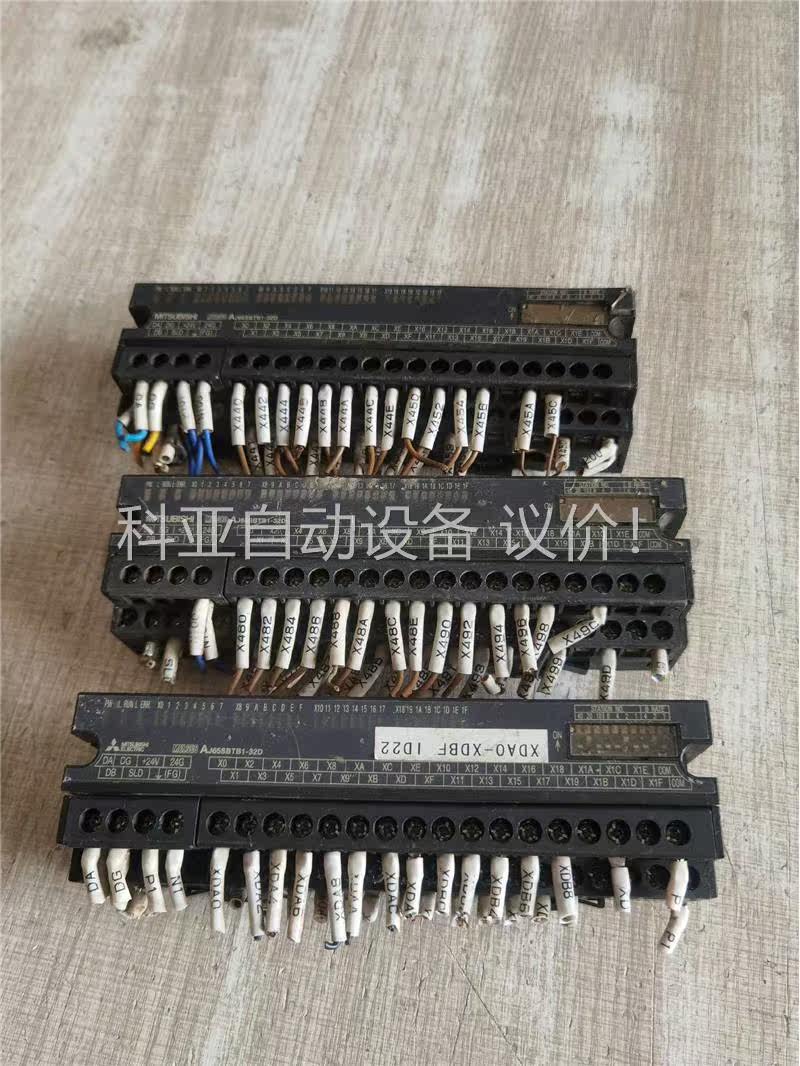 三菱远程模块AJ65SBTB1-32D刚刚拆机下来，拍(议价)