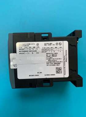 交流触器3RT2015-1BB41，DC24V（议价）