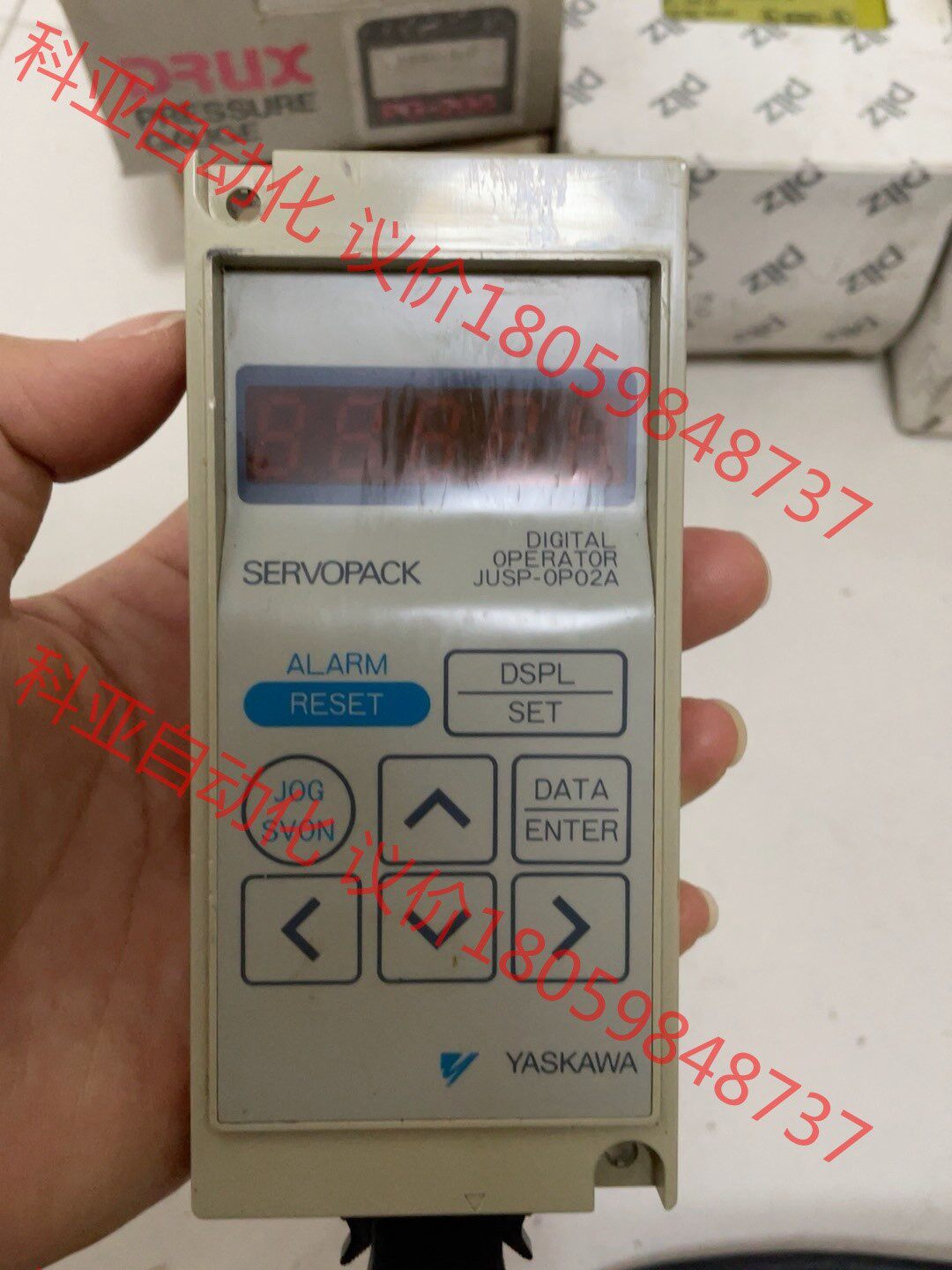 YASKAWA 安川手操面板 JUSP-OP02A