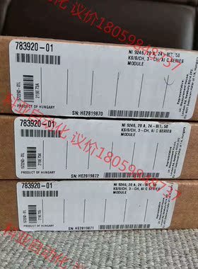 NI 9246 783920-01 原装正品全新