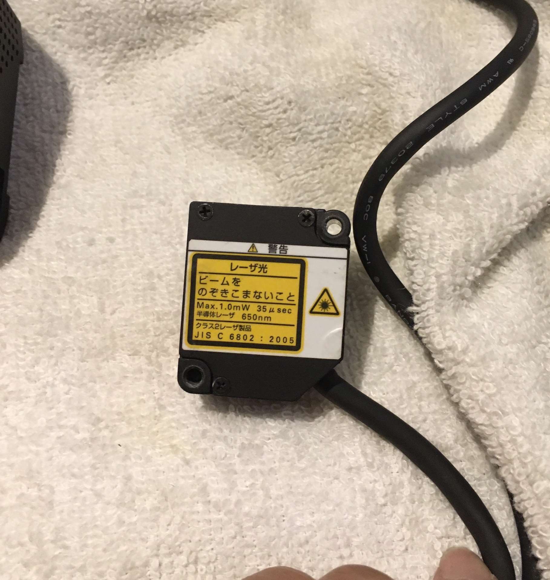 拆机欧姆龙激光位移传感器zx-lda11-n zx-ld10(议价)