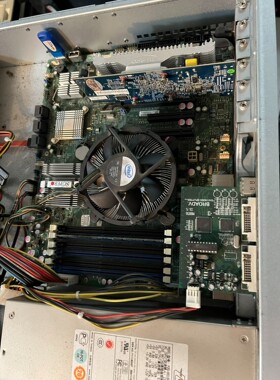 超微X8SAX REV:2.0主板  双网卡工业设备，工控机