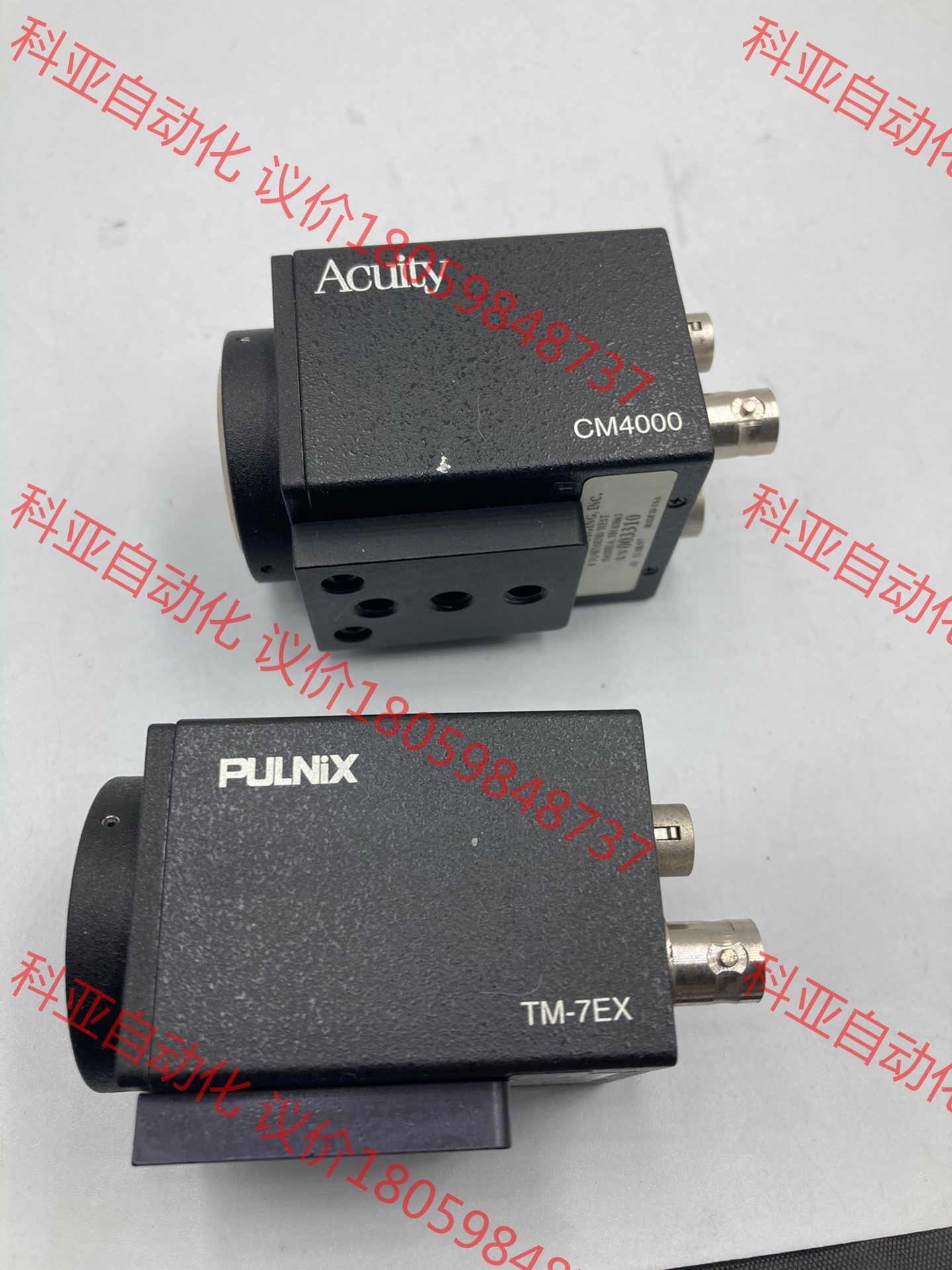 美国Acuity CM4000 和PULNIX TM-7EX