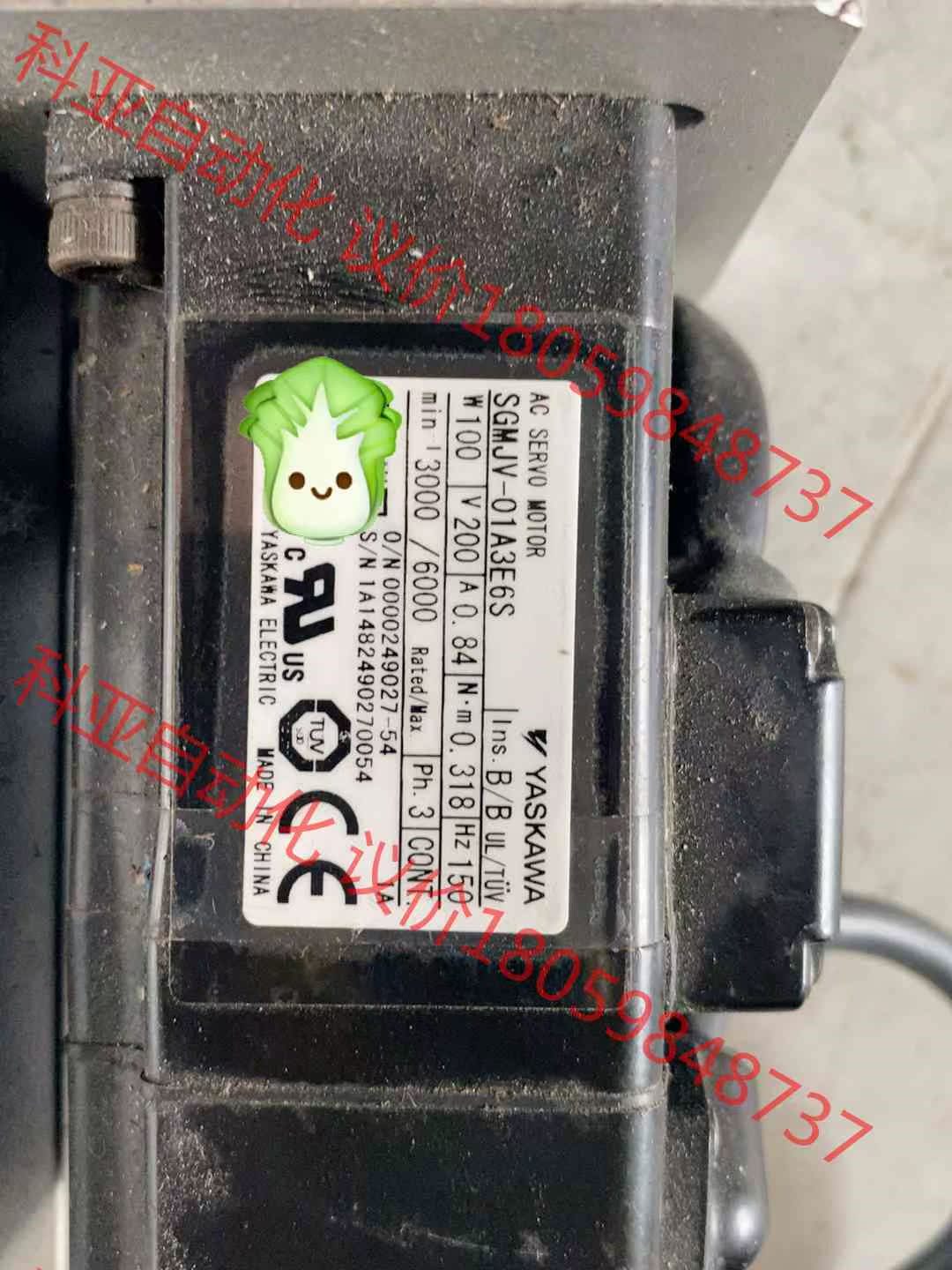 安川电机SGMJV-01A3E6S 售出不接受任何理由退货！