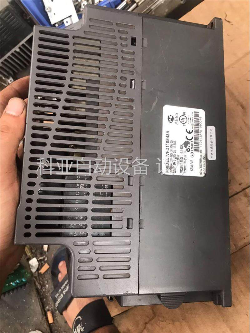 VFD110E43A台达变频器，拆机的，通电测试包好，成色(议价)